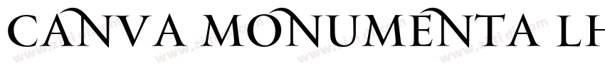 canva monumenta lHK字体转换